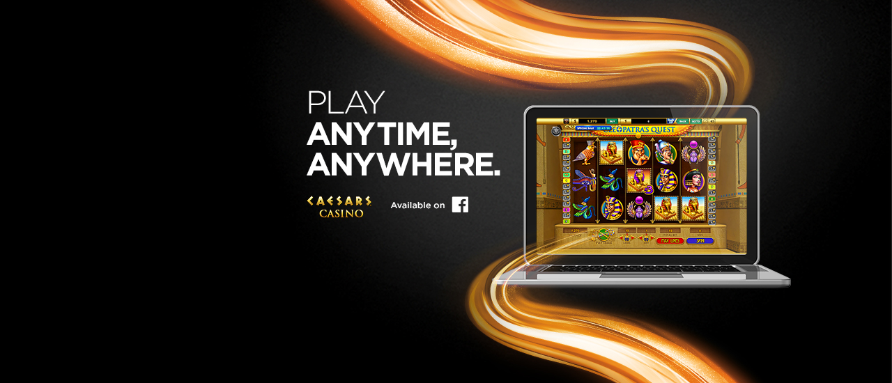 PLAY CAESARS CASINO ON FACEBOOK