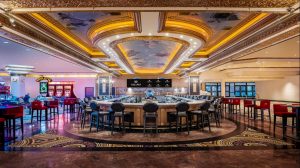 A view from the floor at Toga Bar at Caesars Atlantic City.