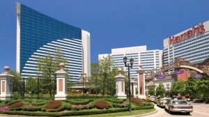 Harrah's Atlantic City day exterior shot