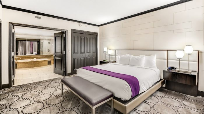 Bayview junior suite at Harrah's Atlantic City