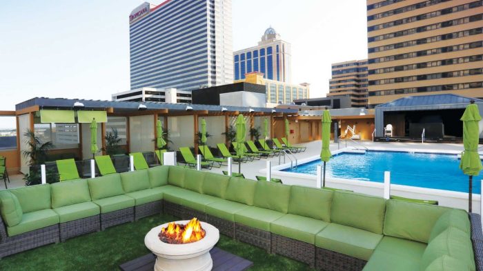 Chelsea Five pool deck.