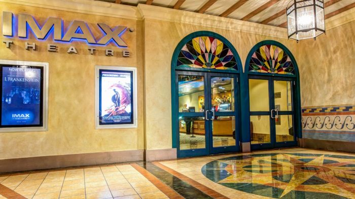 Entrance to IMAX Theatre.