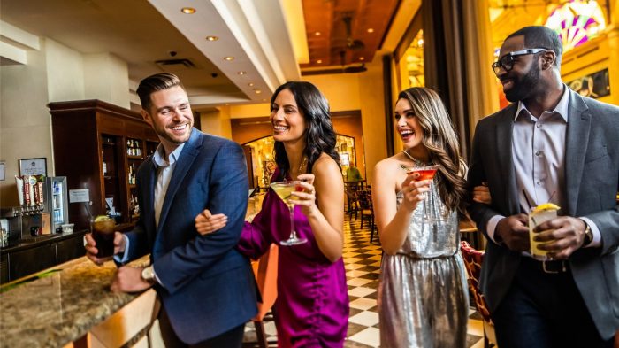Group at Tango's Lounge