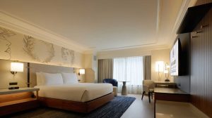 Deluxe room at Caesars Atlantic City.