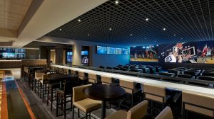 Caesars Sportsbook seating at Harrah's AC