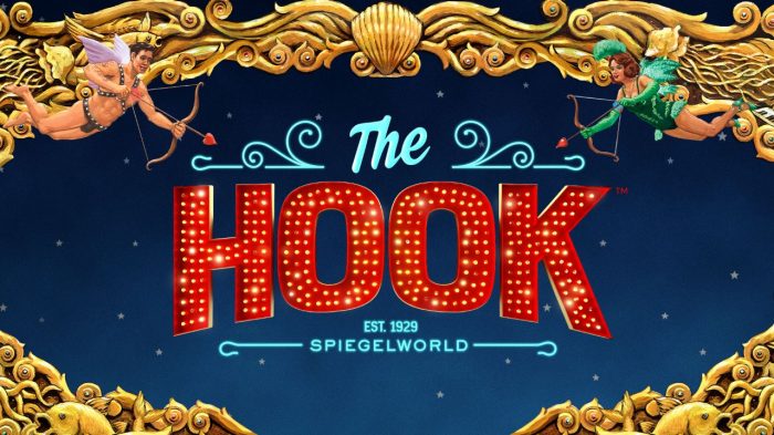 The Hook by Spiegelworld illustrated logo