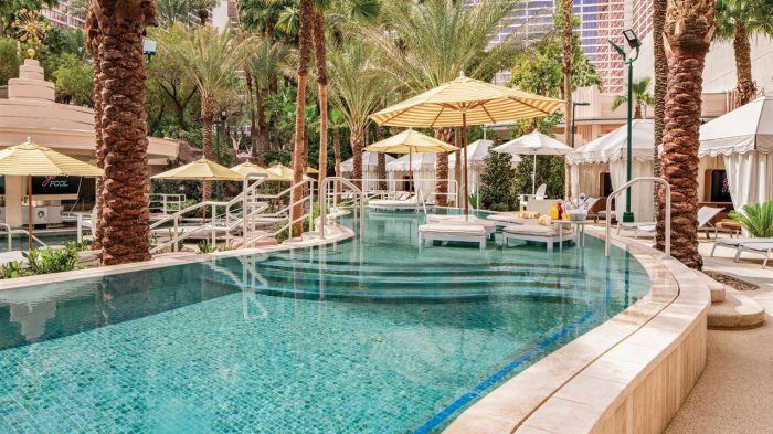 Go Pool North VIP Pool at Flamingo Las Vegas