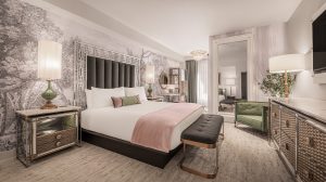 Hotel room at The Vanderpump Hotel