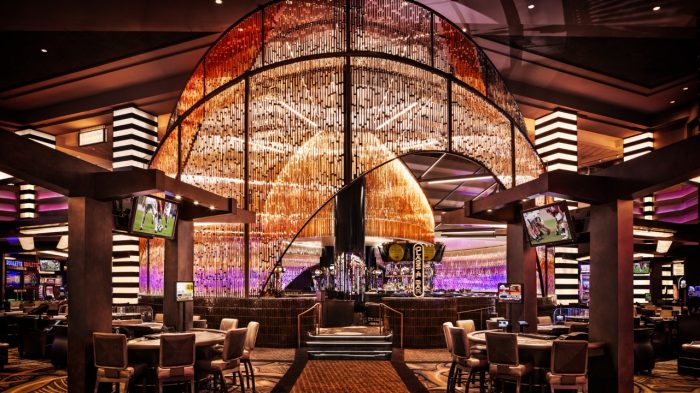 Glass Bar Interior Entranceway
