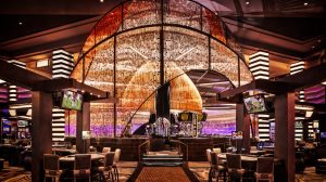 Glass Bar Interior Entranceway