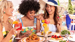 Caesars Entertainment and NFL logo