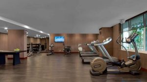 nobu deluxe king workout area