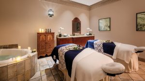 Massage beds at Reflections Spa