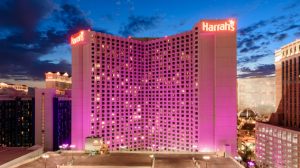 Exterior View of Harrah's Las Vegas