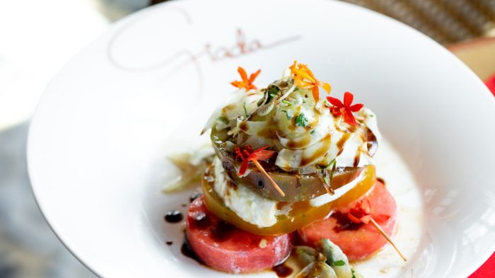 Appetizer at GIADA inside The Cromwell 102119