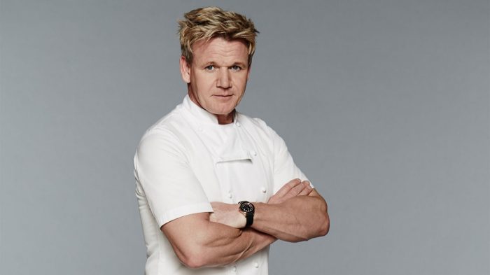 Gordon Ramsay in Chef Whites