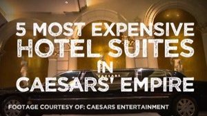 Take a peek inside the $25K suites at Caesars Palace