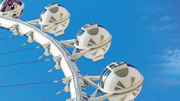 The High Roller observation wheel at The LINQ