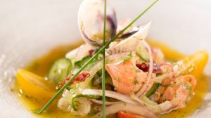 Photo Of Mixed Seafood Dish From Nobu Restaurant Inside Caesars Palace Las Vegas