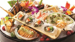 Nobu Hotel Seafood Sashimi