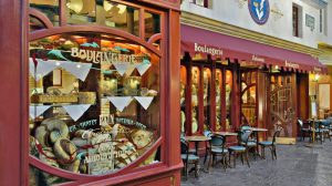 Exterior View Of JJ's Boulangerie Parisian Cafe At Paris Hotel Las Vegas