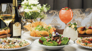 Tablesetting at Vanderpump at Paris Las Vegas