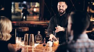 Guests enjoying the Mixology Master Class at Bound Inside The Cromwell