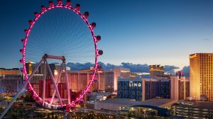 Photo of The High Roller Observation Wheel At The Linq Overlooking The Las Vegas Strip