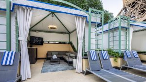Pool Cabana at Paris Las Vegas