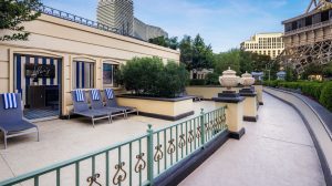 Pool Walkway at Paris Las Vegas