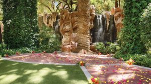 Las Vegas Wedding venues at Flamingo Chapel Falls