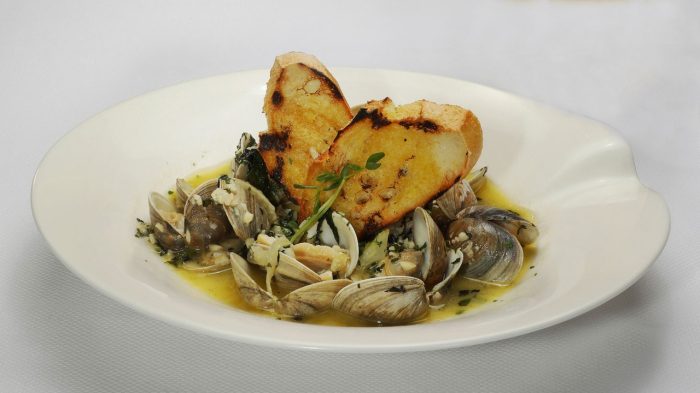 Clams at Il Verde