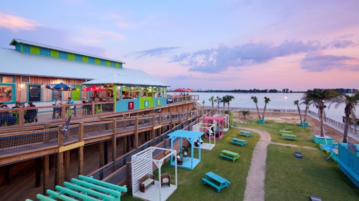 Exterior of the Blind Tiger restaurant.