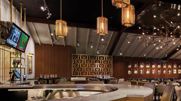 Bar area at Hell's Kitchen