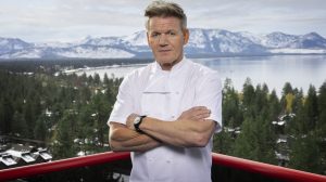 Gordon Ramsay posing outdoors
