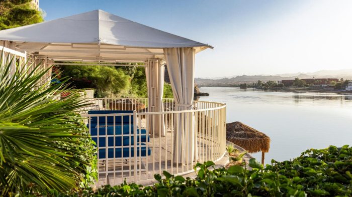 lau private cabana overlooking river