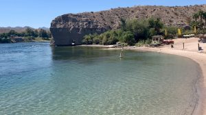 Beautiful beachfront area of the Colorado River.