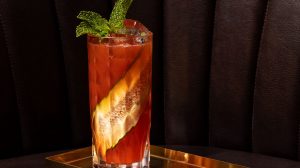 Not your Poppys Pimms drink at Octavia Caesars New Orleans