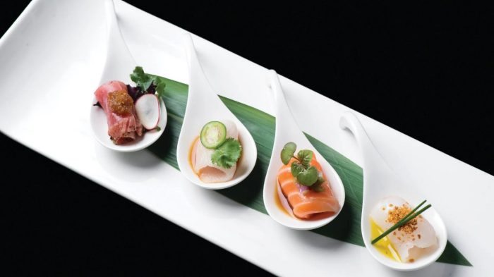 NOR NOBU 4 sashimi spoons