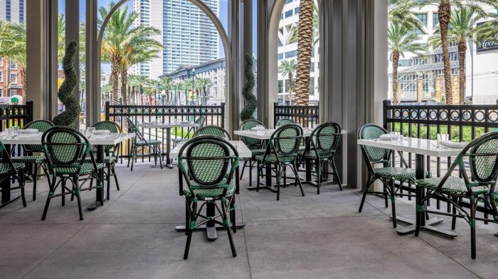 NOR Emeril's outside terrace