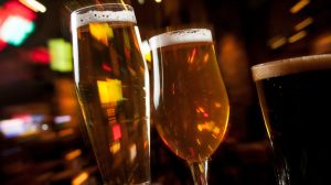 Pints of beer from Brew Brothers.