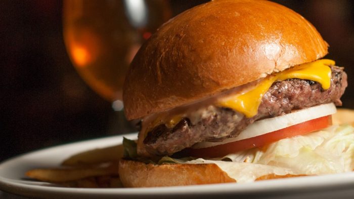 Cheeseburger from Brew Brothers.