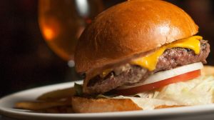 Cheeseburger from Brew Brothers.