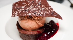 Chocolate dessert at Roxy in Eldorado at THE ROW Reno