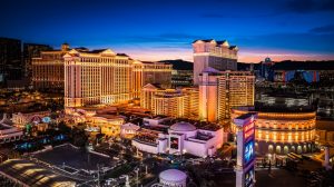 Caesars Palace exterior, Las Vegas Nevada
