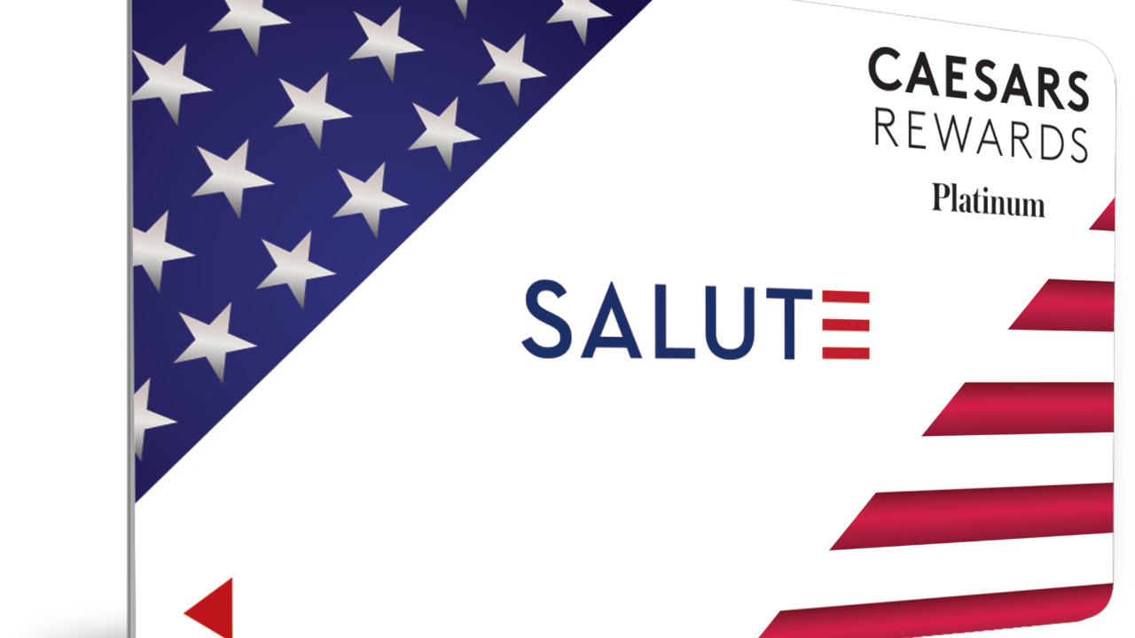 Caesars Rewards Salute Card Military Discounts