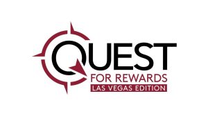 caesars rewards quest for rewards logo for las vegas edition