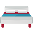 Graphic of a bed