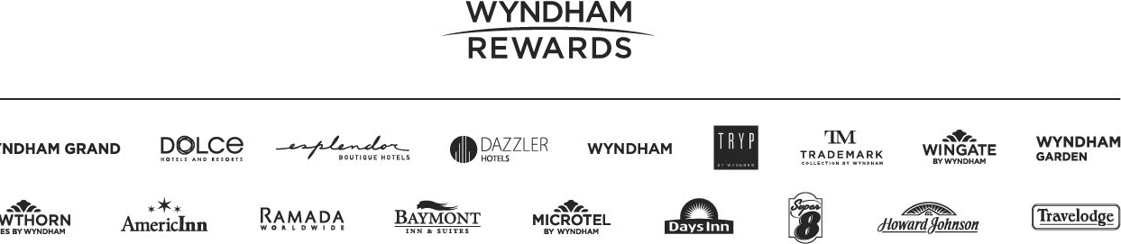 Wyndham Resorts Total Rewards Logo Train Wyndham