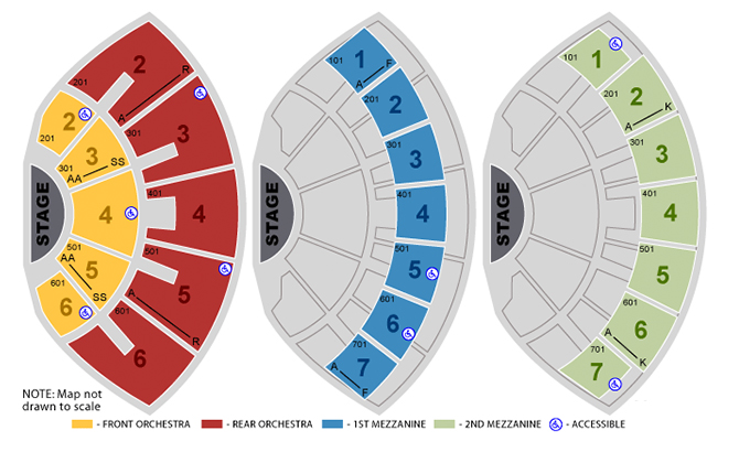 Caesars Palace Seating Chart